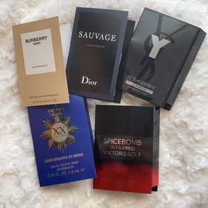 Luxury Men’s Fragrance Samples Bundle